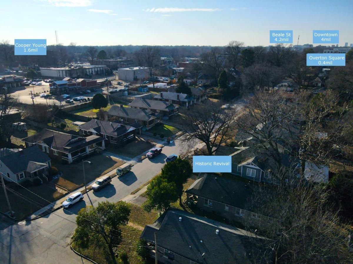 Villa Historic Revival King Bed Midtown Memphis 68 Yes Pets Fast Wifi Free Parking Exterior foto